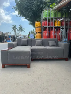 Brand New L-Shape Sofa - Grey
