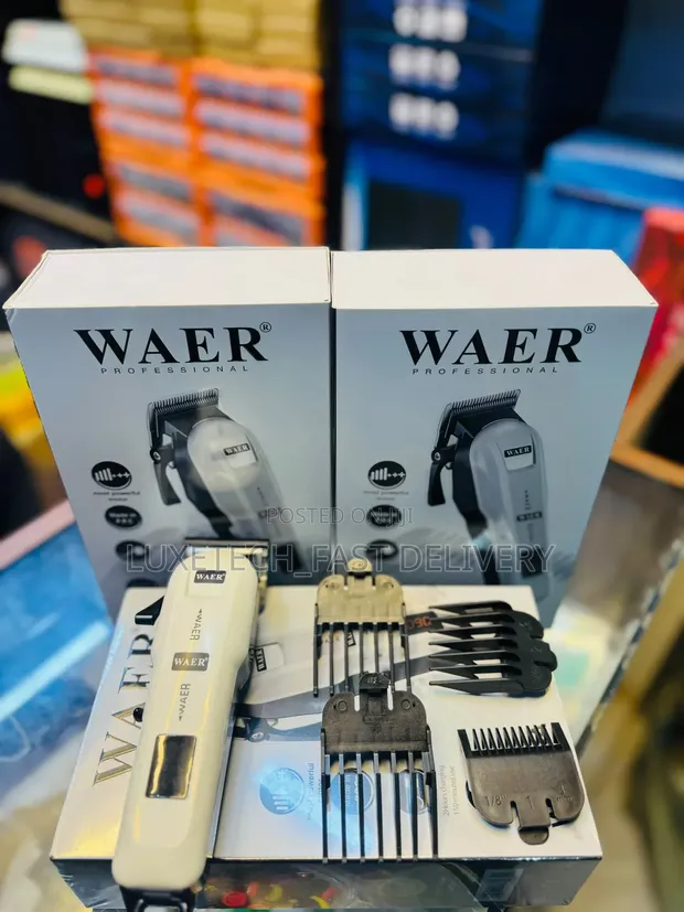 WAER WA-809A Professional Cordless Hair Clipper Trimmer - 1