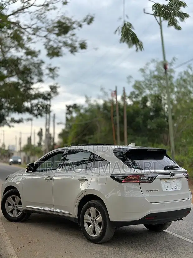 Toyota Harrier 2015 White - 1