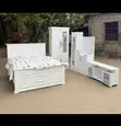 Full Bedroom Set: Bed, Wardrobe, Kitchen Unit, Shoe Cabinet - 1