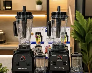 West Strong Heavy Duty Blender - 2-in-1 Commercial Grade