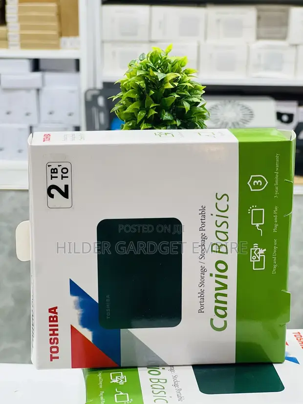 2TB Toshiba External Hard Drive - 1