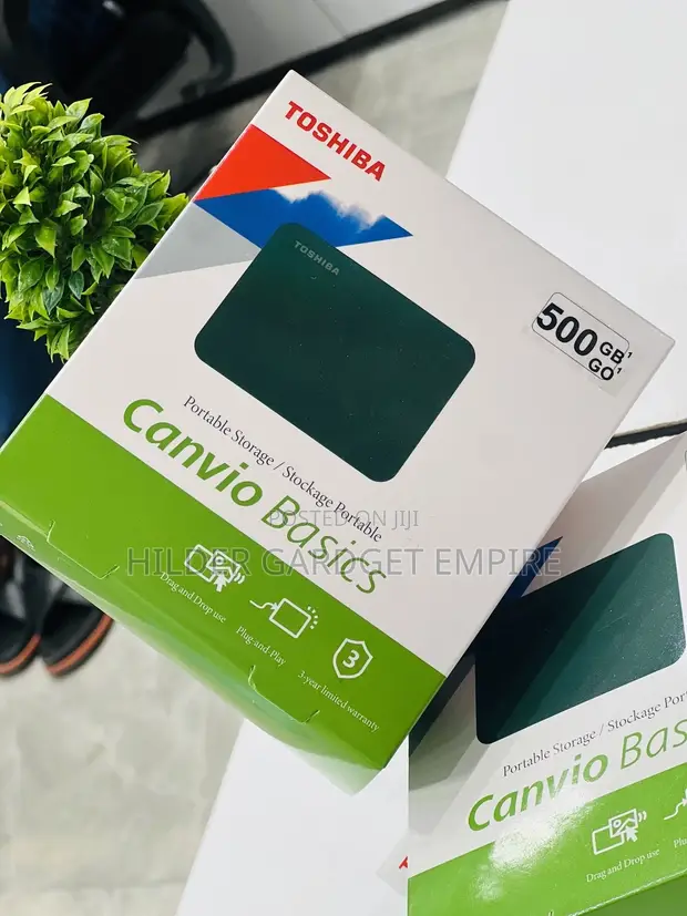 Toshiba 500GB External HDD - 1