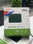 Toshiba 500GB External HDD - 3