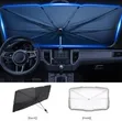 Foldable Car Windshield Sun Shade Umbrella - 4