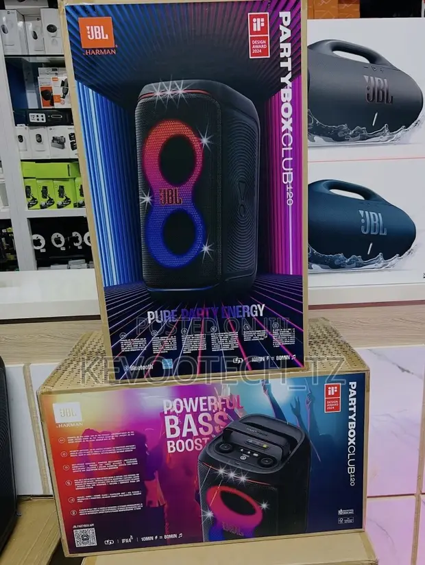 JBL PartyBox Club 120 Portable Bluetooth Speaker - 1