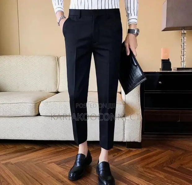 Suruali za Kiume za Smart za Classic Slim Fit - 1