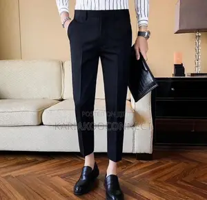 Suruali za Kiume za Smart za Classic Slim Fit