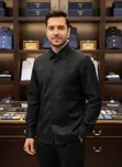 Men's Premium Pintuck Shirt & Trouser Set - 2