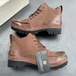 Men's CAT Premium Genuine Leather Ankle Boots - 1