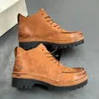 Men's CAT Premium Genuine Leather Ankle Boots - 3
