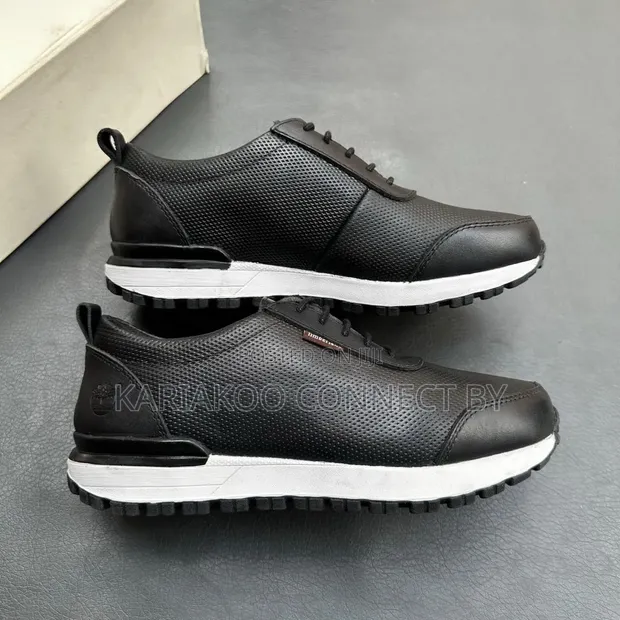 Men's Timberland Perforated Leather Casual Sneakers - 1