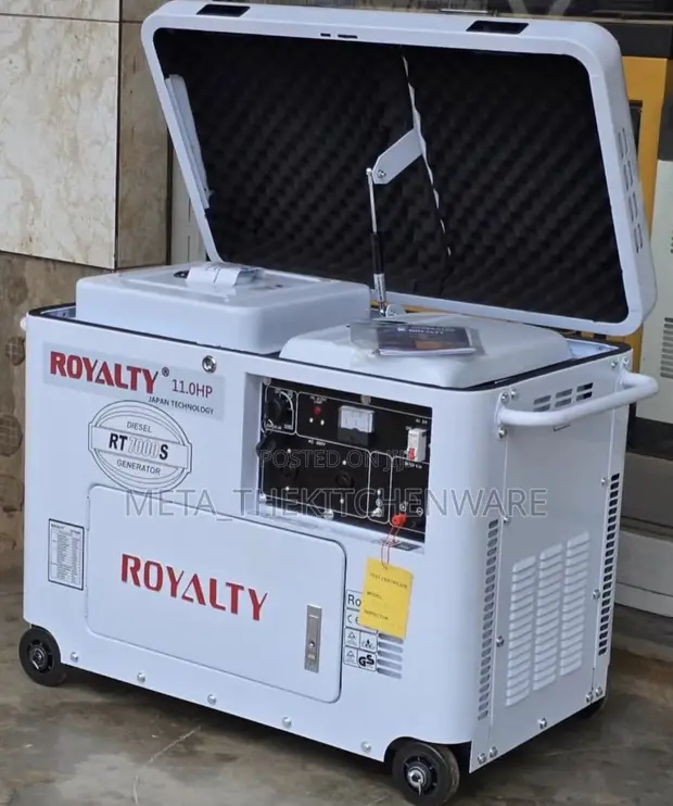 Royalty Diesel Generator 7.5kVA Single Phase - 1