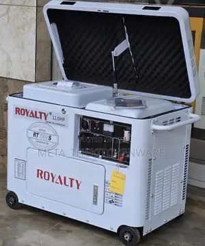 Royalty Diesel Generator 7.5kVA Single Phase