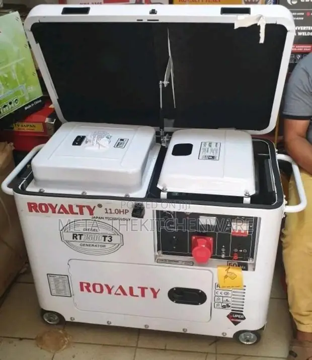 Royalty Diesel Generator 7.5kVA 3-Phase - 1