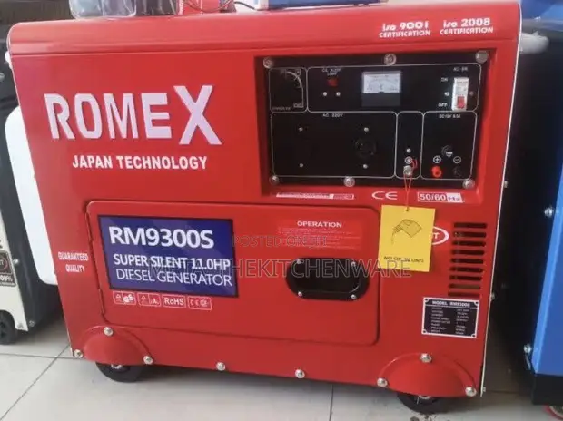 Romex Diesel Generator Single Phase 6.5kVA - 1