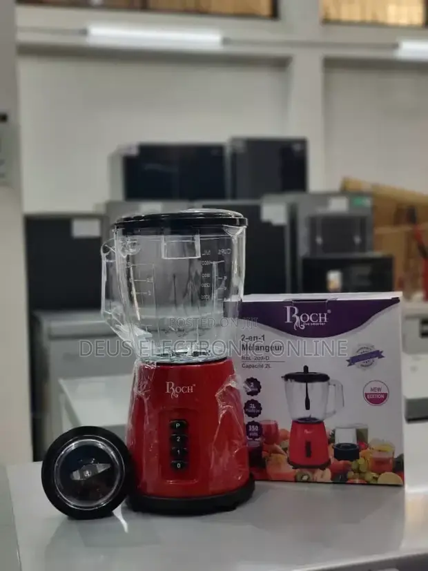 New Roch Blender 2L - 2-in-1 Electric Blender - 1