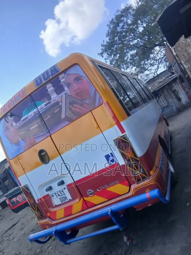 Nissan Civilian Bus 2003 White - 1