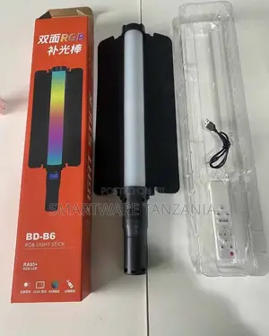 BD-B6 RGB Light Stick, RA95+ CRI, Inatumia USB
