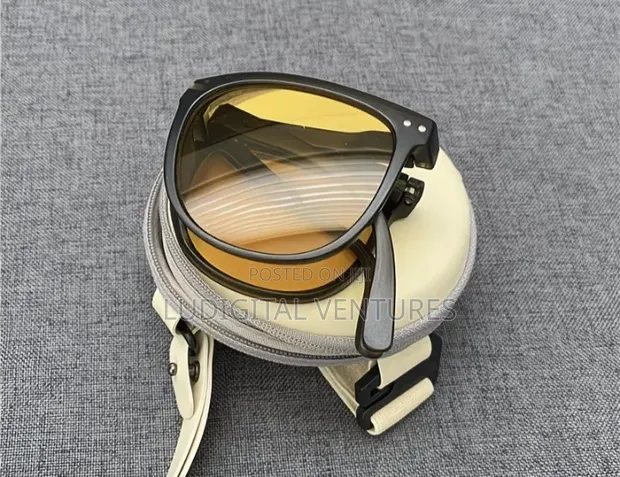 Miwani ya Jua ya Njano Inayokunjwa - Polarized ya Kuendesha Usiku - 1