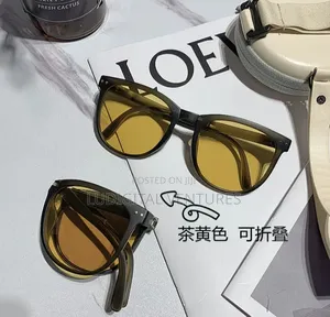 Foldable Yellow Lens Sunglasses - Night Driving Polarized