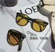 Miwani ya Jua ya Njano Inayokunjwa - Polarized ya Kuendesha Usiku - 2