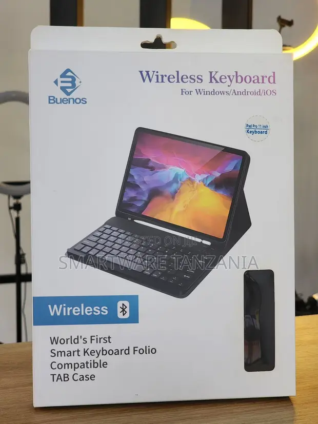 Buenos Wireless Keyboard - Bluetooth, Windows/Android/iOS - 1