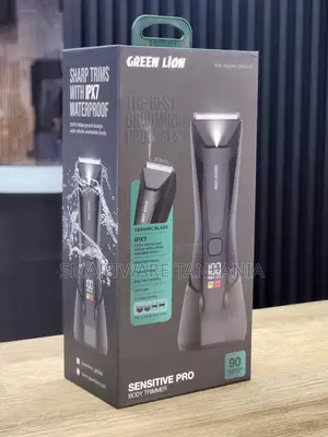 Green Lion Sensitive Pro Body Trimmer - IPX7 Waterproof