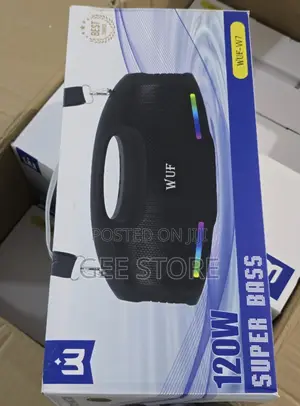 Spika ya Bluetooth ya WUF W-W7 120W Super Bass kwa Sherehe