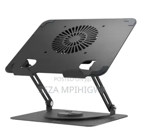 Green Lion 360° Rotating Laptop Stand with Cooling Fan