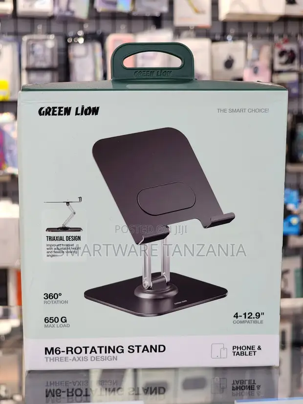 Green Lion M6 Rotating Stand for Phones & Tablets - 1