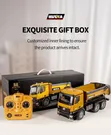 Huina 1573 Lori la Taka la Alloy RC Car 1:14 10CH Toy - 3