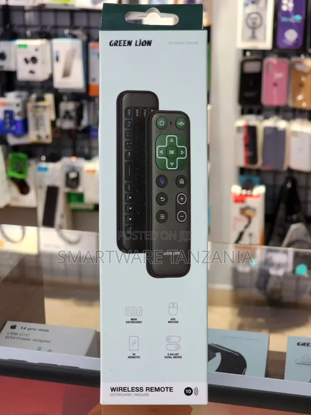 Green Lion Wireless Remote Mini Keyboard Air Mouse - 1