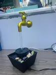 Floating Tap Tabletop Water Fountain - 2