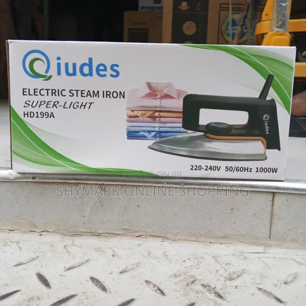 Qiudes Electric Steam Iron 1000W - 1