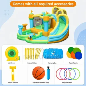 Jumping Castle with Water Slides