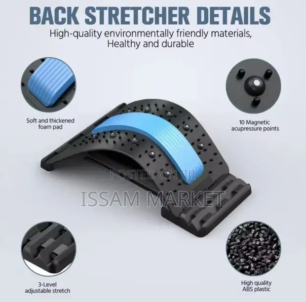 Back Stretcher for Back and Waist Pain Relief - 1