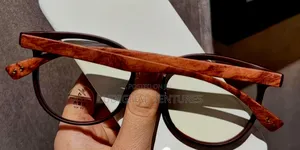 New Anti-Blue Light Glasses - Korean Style Retro Wood Grain