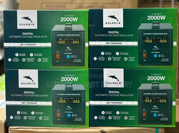 Dolphin 2KVA Digital Automatic Voltage Regulator (2000W) - 1