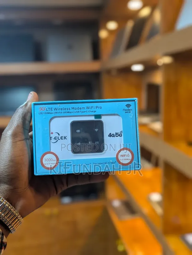 T-Elek 4G LTE Mobile WiFi - TZS 75,000 - 1