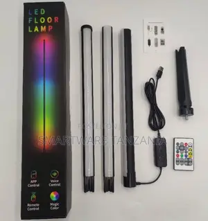 LED Floor Lamp with APP, Voice, Remote Control