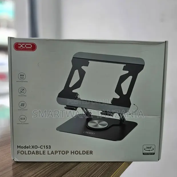 XO-C153 Foldable Laptop Holder with 360 Rotation - 1
