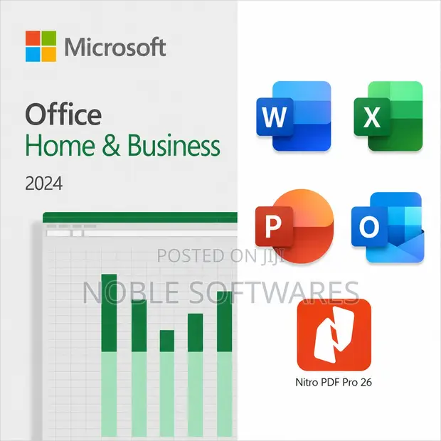 Microsoft Office Home & Business 2024 na Nitro PDF Pro 2026 - 1