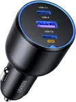 UGREEN 100W 3-Port Fast Car Charger (USB-C/USB-A) - 2