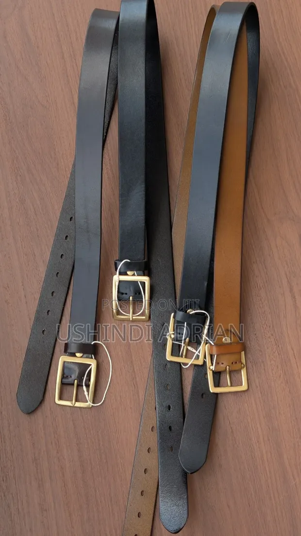 Genuine Leather Belts - Classic Design - 1
