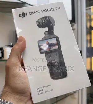DJI Pocket 4 Creator Combo - Mpya Kabisa
