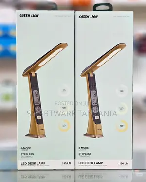 Green Lion LED Desk Lamp - 36 LEDs, 3 Modes, 190 Lumens