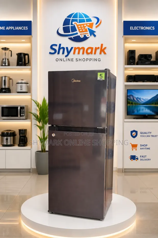 Friji la Midea Mlango Mbili 130L - 1
