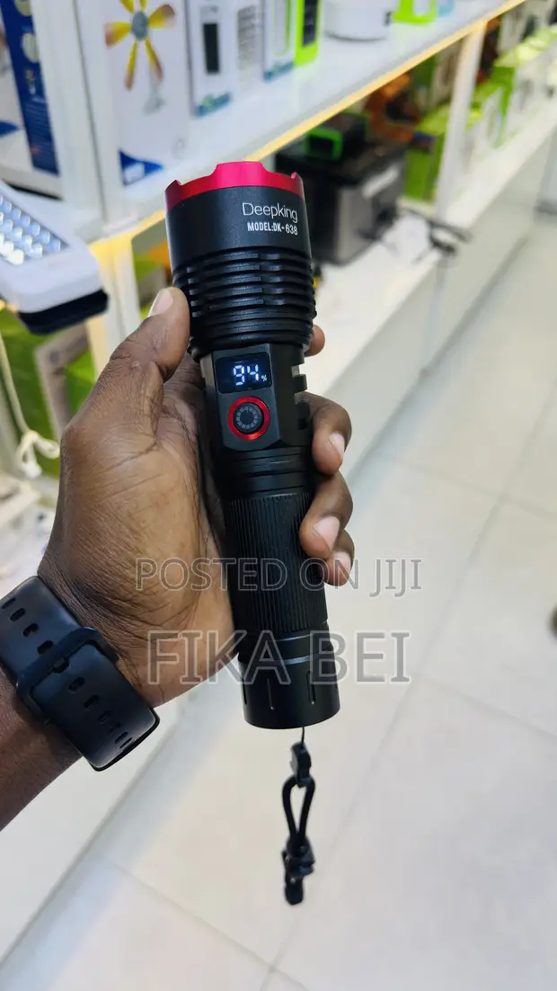 Deepking DK-638 20W LED Rechargeable Flashlight - 1
