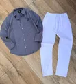 Linen Shirts and Pants Set - 2